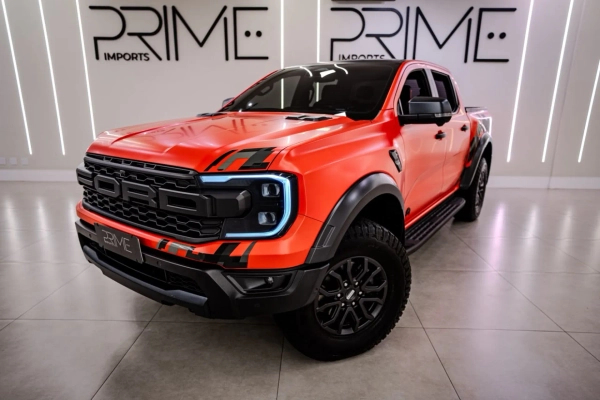Foto do veículo FORD RANGER 3.0 V6 TURBO GASOLINA RAPTOR 4X4 AUTOMÁTICO 2024/2024 53.900 KM R$ 389.900,00