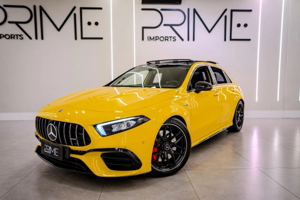 Foto do veículo MERCEDES-BENZ A 45 AMG 2.0 CGI GASOLINA S 4MATIC SPEEDSHIFT 2020/2020 33.000 KM R$ 369.900,00
