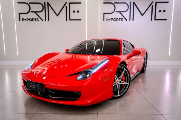 Foto do veículo FERRARI 458 ITALIA 4.5 V8 GASOLINA F1-DCT 2011/2011 22.900 KM R$ 2.789.900,00