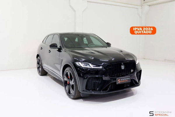 Foto do veículo JAGUAR F-PACE 5.0 V8 SUPERCHARGED SVR AWD 4P AUTOMÁTICO 2023/2024 1.843 KM R$ 768.990,00