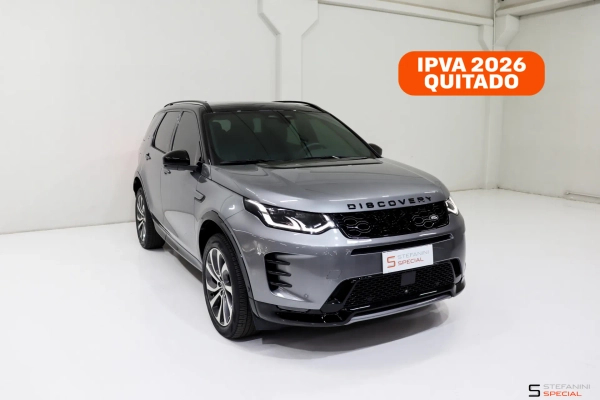 Foto do veículo LAND ROVER DISCOVERY SPORT 2.0 P250 TURBO FLEX R-DYNAMIC SE AUTOMÁTICO 2023/2024 19.631 KM R$ 315.890,00