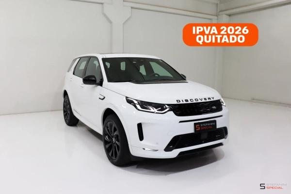 Foto do veículo LAND ROVER DISCOVERY SPORT 2.0 P250 TURBO FLEX R-DYNAMIC SE AUTOMÁTICO 2022/2023 25.594 KM R$ 249.490,00