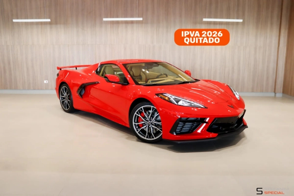 Foto do veículo CHEVROLET CORVETTE 6.2 V8 LT3 GASOLINA STINGRAY CONVERSIVEL AUTOMÁTICO 2025/2026 0 KM R$ 1.390.000,00