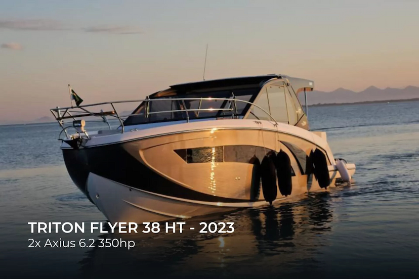Foto do veículo TRITON YACHTS FLYER 38 HT 0 MILHAS 1.819.000,00