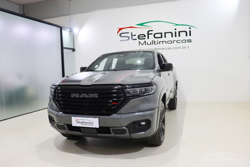 Foto do veículo RAM RAMPAGE 2.0 HURRICANE 4 TURBO GASOLINA R/T 4X4 AUTOMÁTICO 2023/2024 24.564 KM R$ 221.990,00
