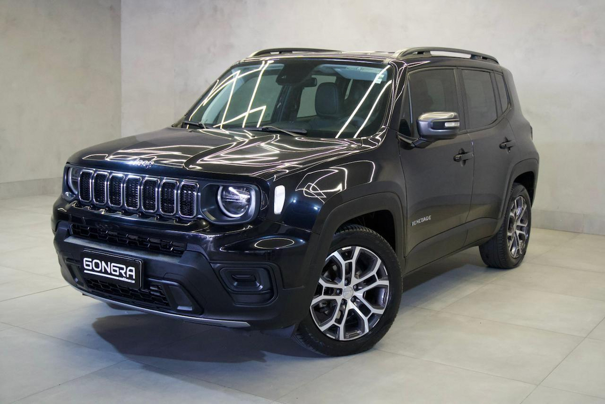 Foto do veículo JEEP RENEGADE LONGITUDE T270 1.3 TB 4X2 FLEX AUT 2024/2024 11.646 KM R$ 119.900,00